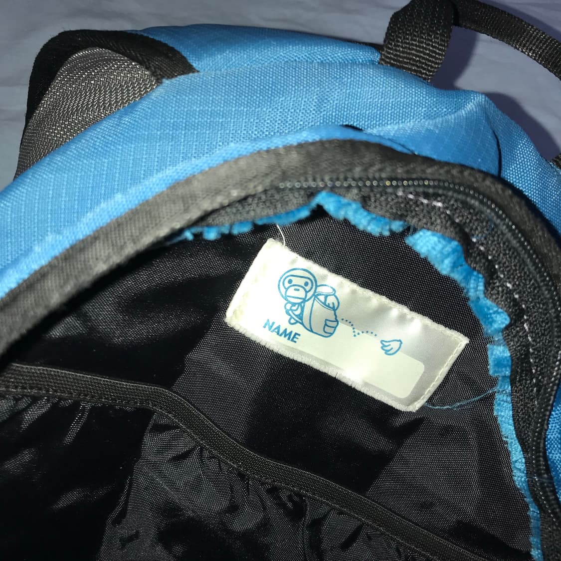 베이비 마일로 백팩 콜맨 콜라보 베이프 가방 빈티지 상품이미지9