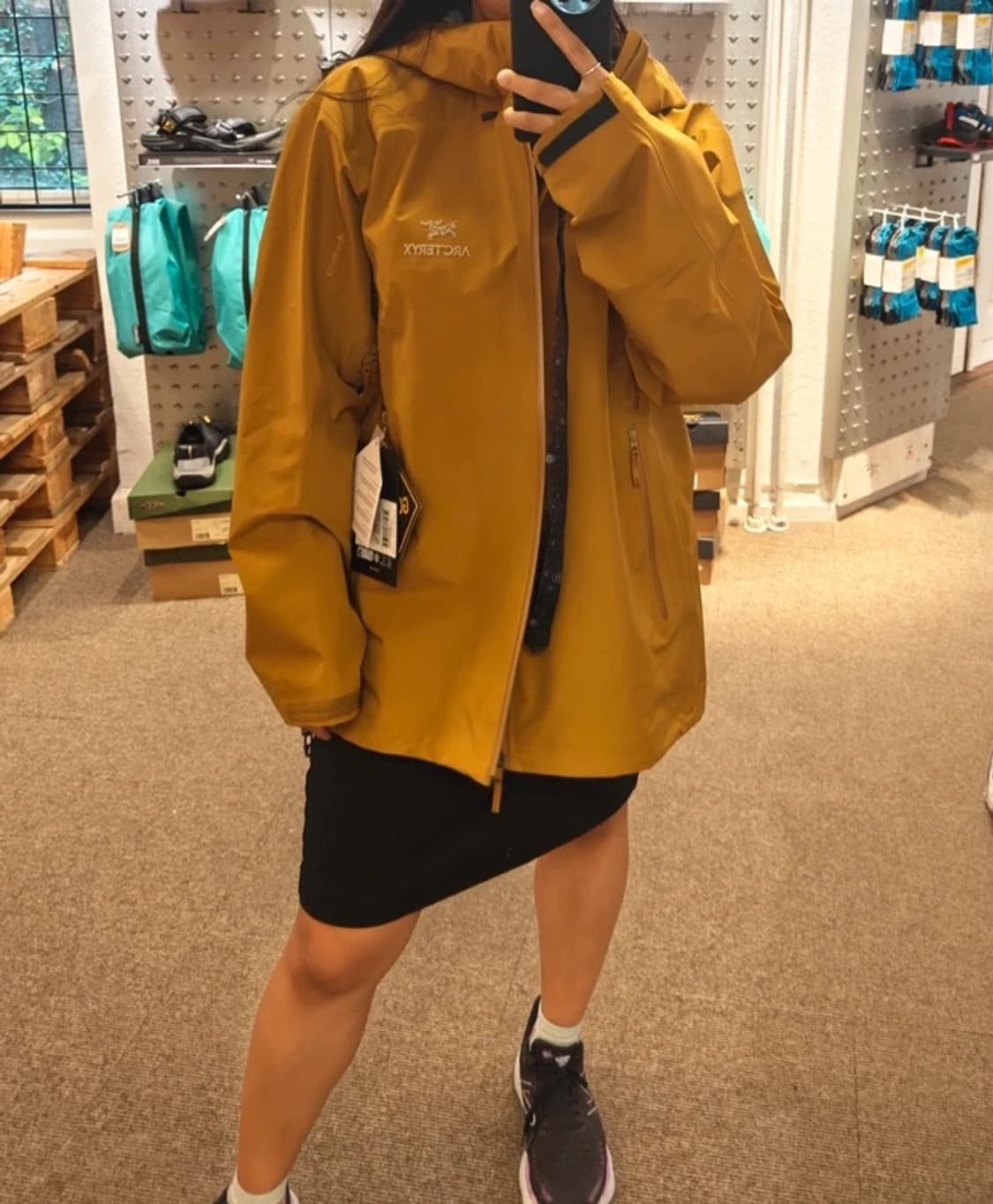 아크테릭스 베타 자켓 (yellow) 상품이미지5