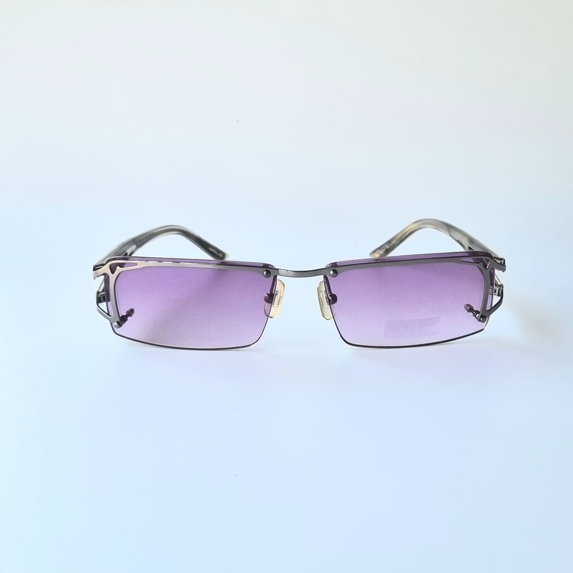 데드스탁 레트로 사각 유니크한 무테 선글라스 상품이미지8