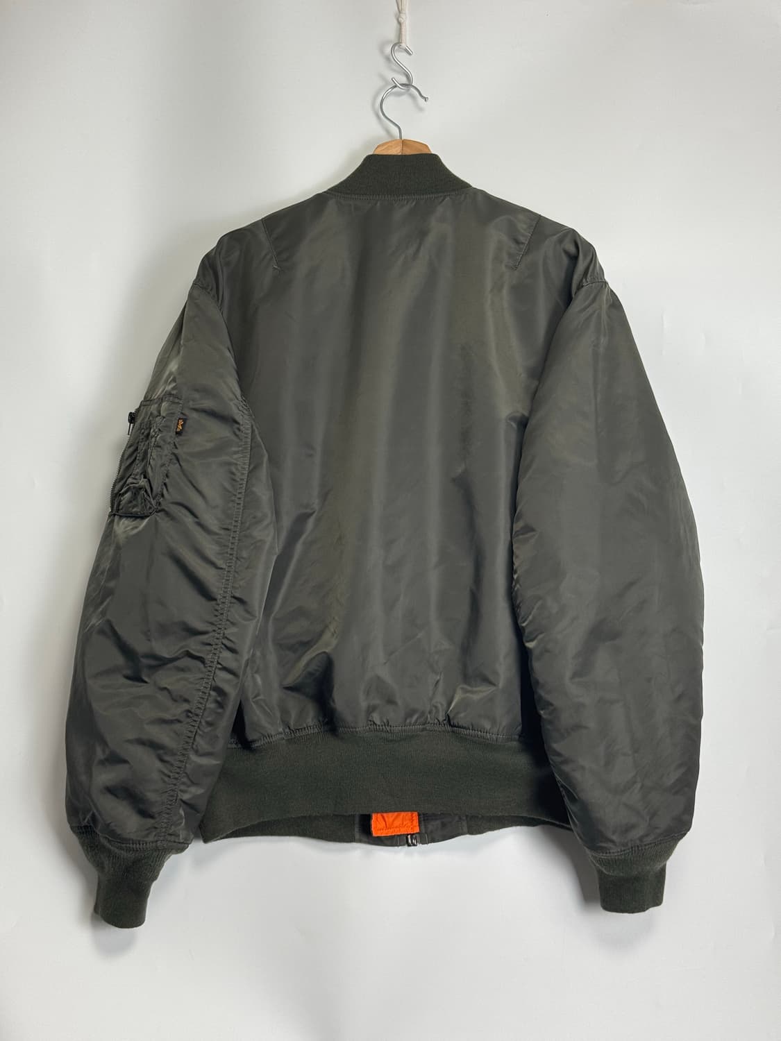 알파 인더스트리 재팬 오버핏 MA-1 MA1 플라이트 자켓 항공점퍼 XL 상품이미지2