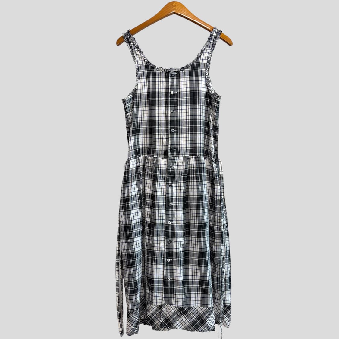 (여성F)JPN 체크 원피스  상품이미지7