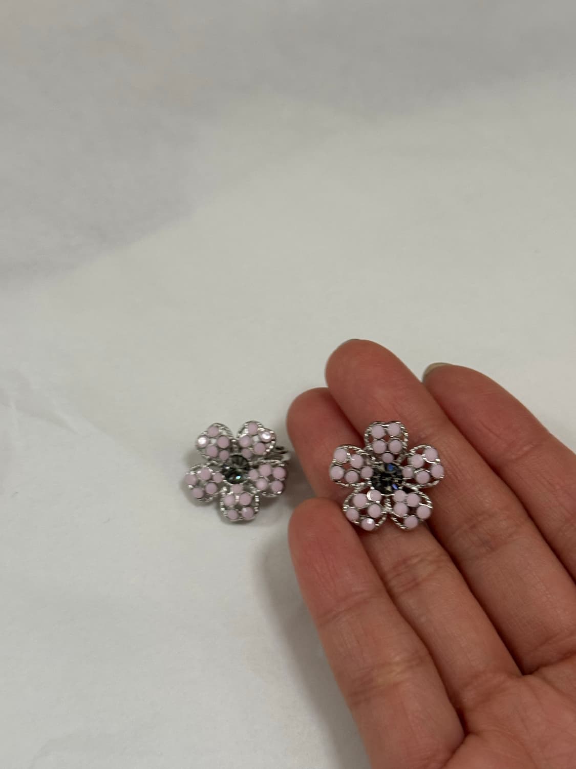 빈티지 플라워 이어클립 상품이미지3