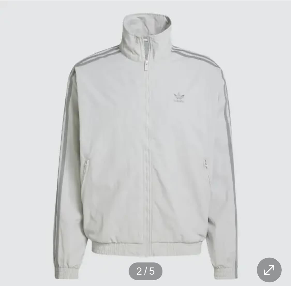 아디다스 아디컬러 우븐 파이어버드 트랙탑 그레이 JD0436 상품이미지2