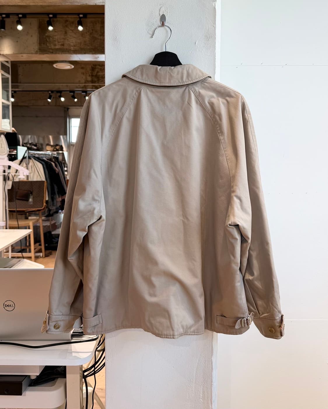 버버리 베이지 트렌치 블루종 자켓 상품이미지7