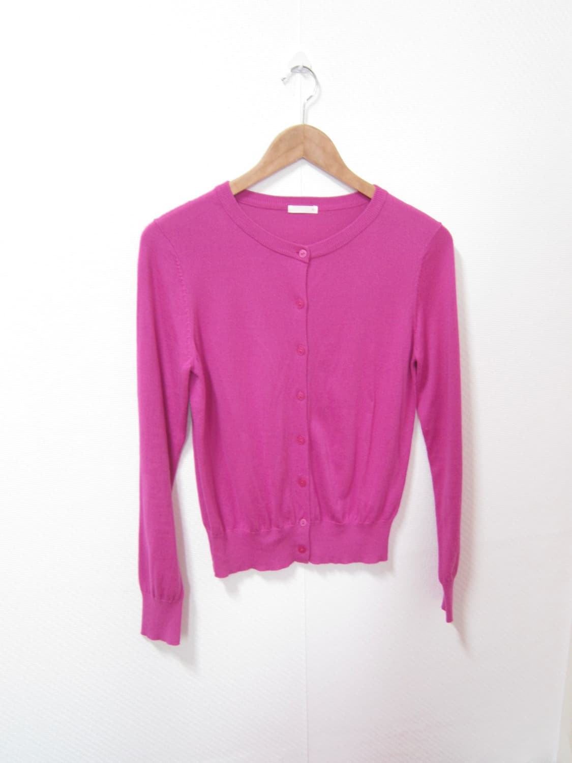 vintage magenta pink cardigan y2k 상품이미지2