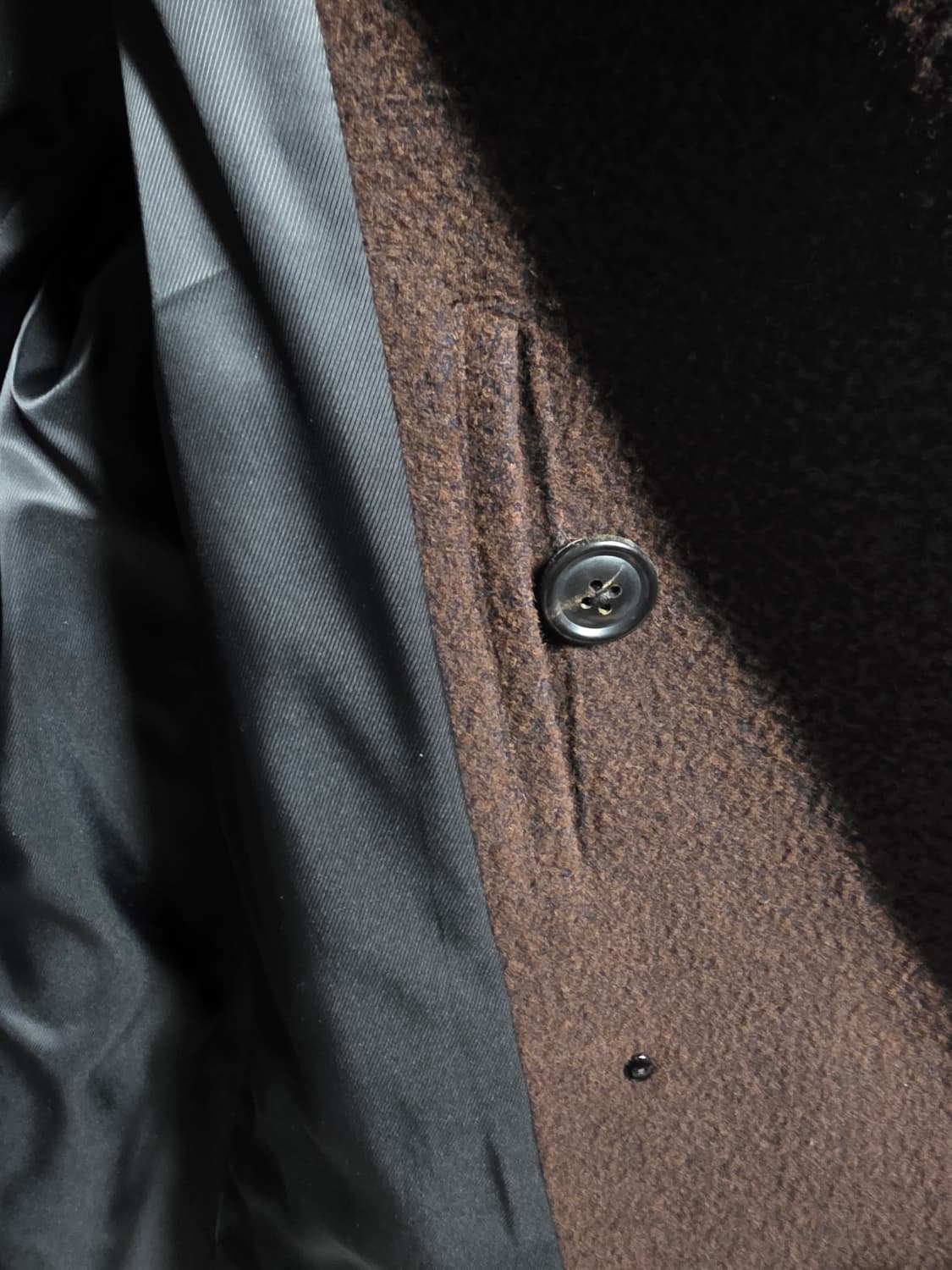 노이어 루즈핏 알파카 부클 트렌치코트 상품이미지8