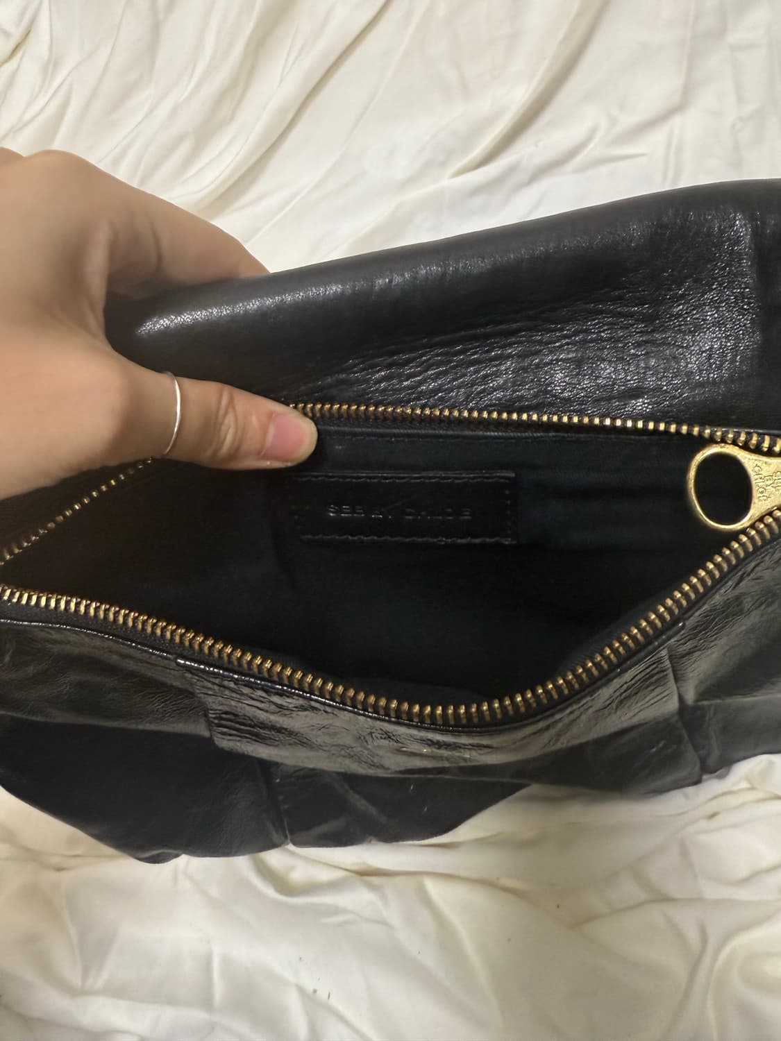 끌로에 페이던트 가죽 토트백 가방 상품이미지3