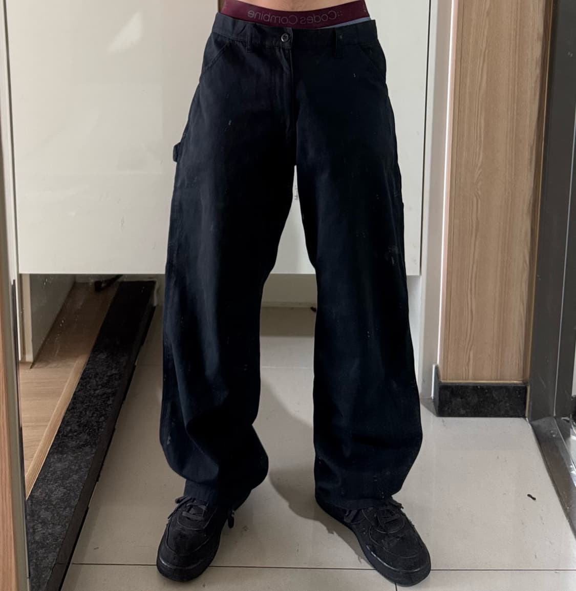 요지야마모토 더블 카펜터 팬츠 상품이미지2