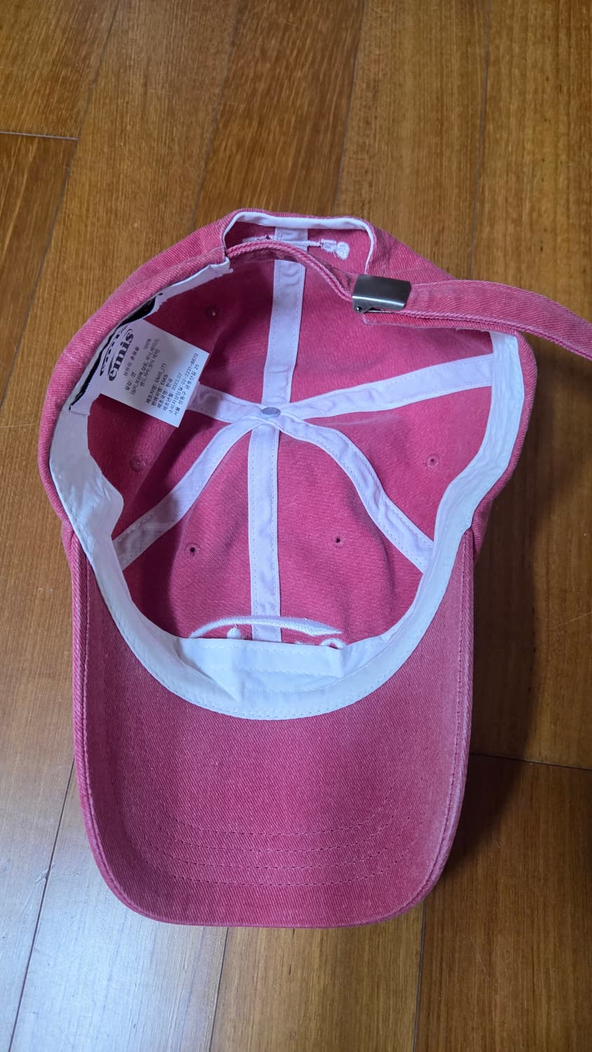 이미스 피그먼트 레드 볼캡 상품이미지4