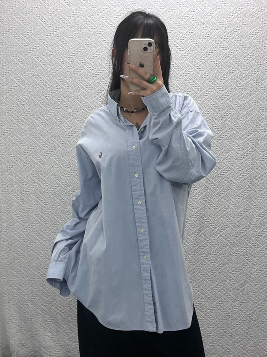 폴로 랄프로렌 YARMOUTH 옥스포드 오버핏 셔츠 110 C08092 상품이미지2