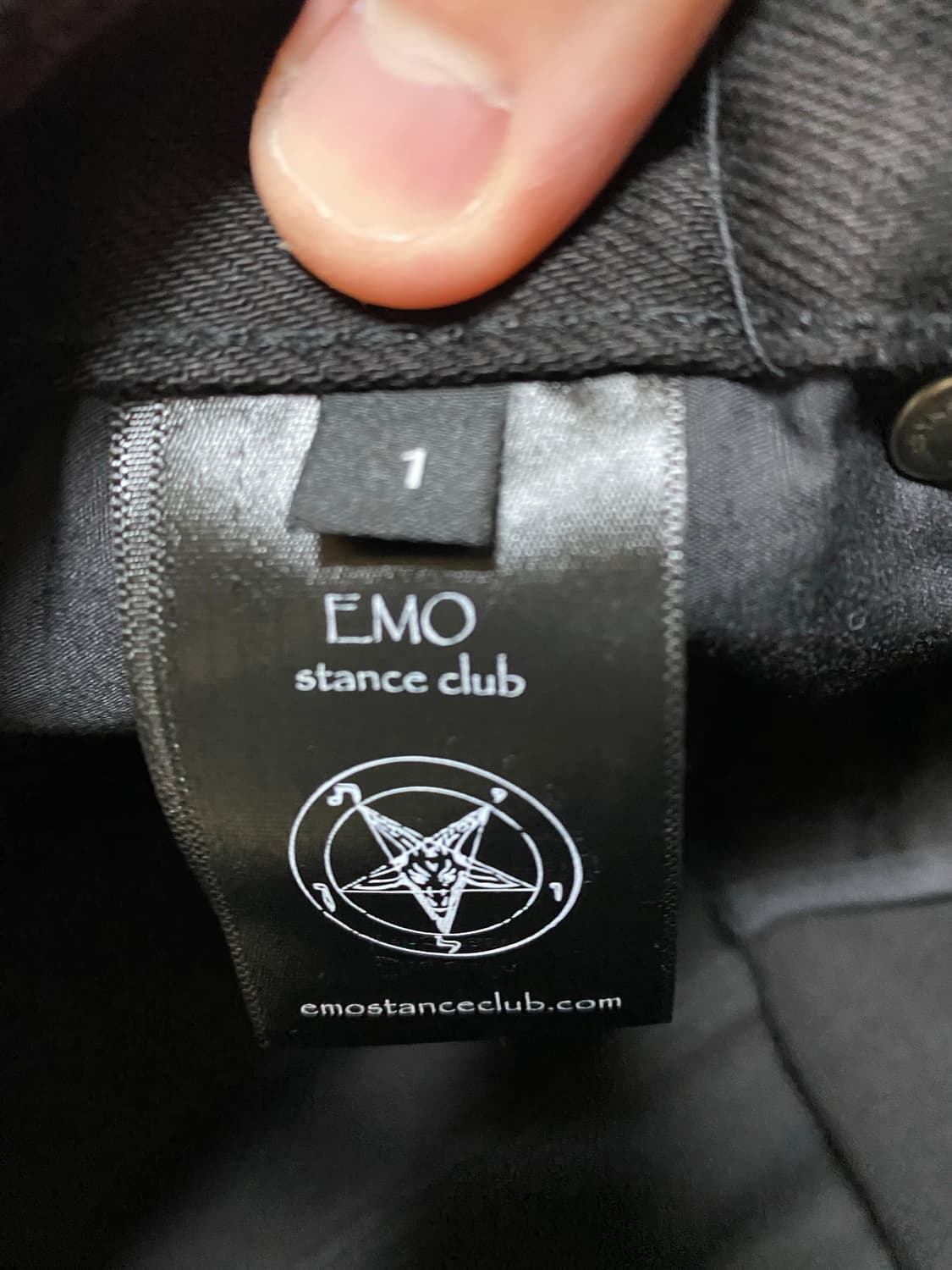 에모스탠스클럽 코티드 배기 1사이즈 상품이미지1