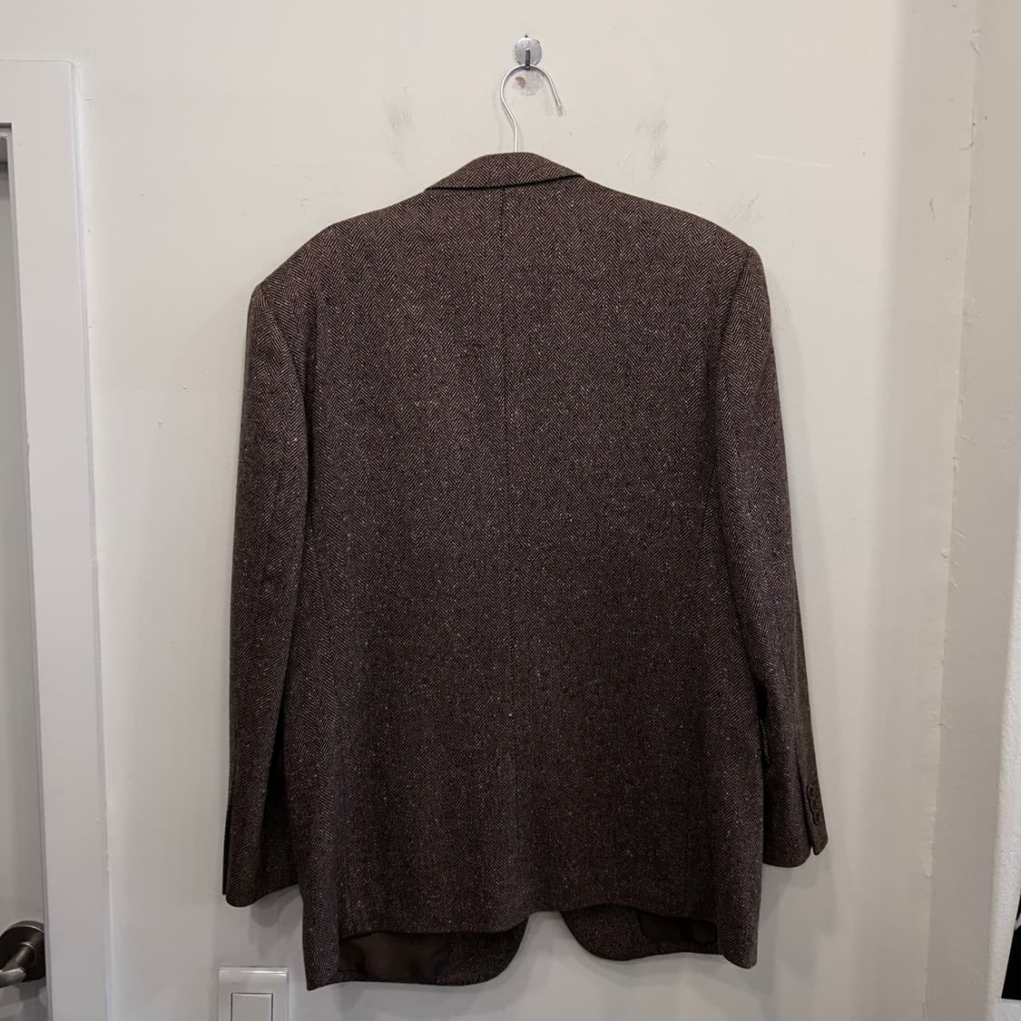 입생로랑 뿌르 옴므 퓨어 울 헤링본 블레이져 상품이미지5