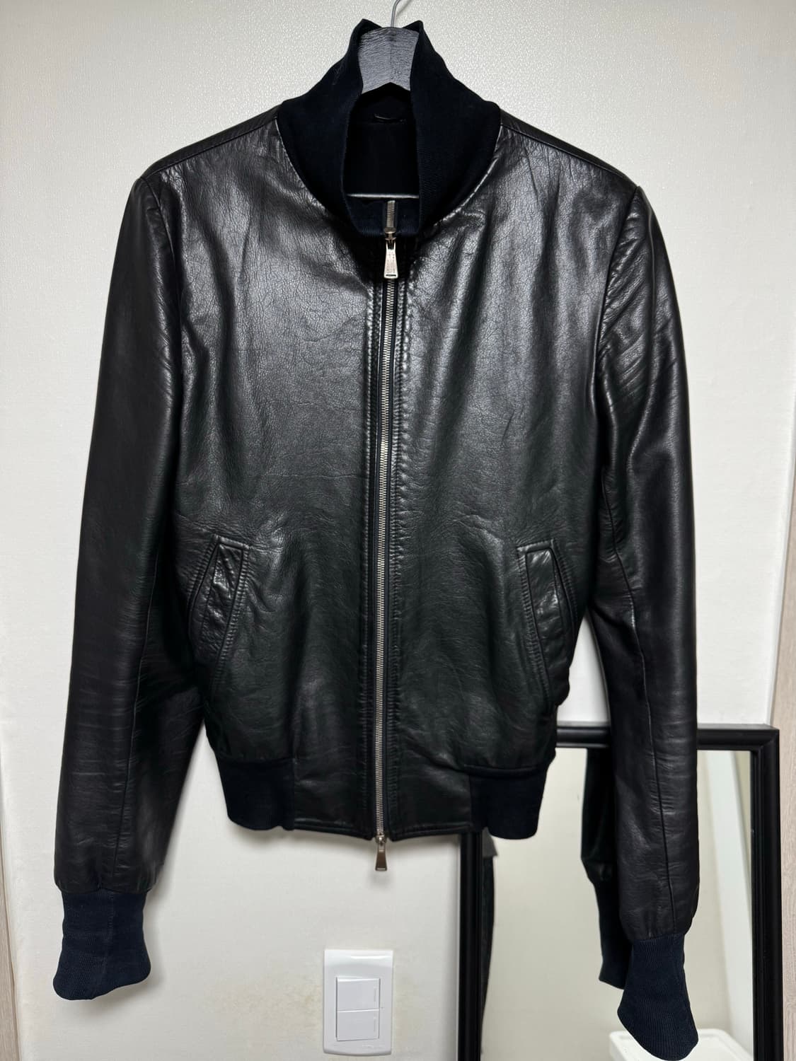 10sei0otto 레더 집업 상품이미지2