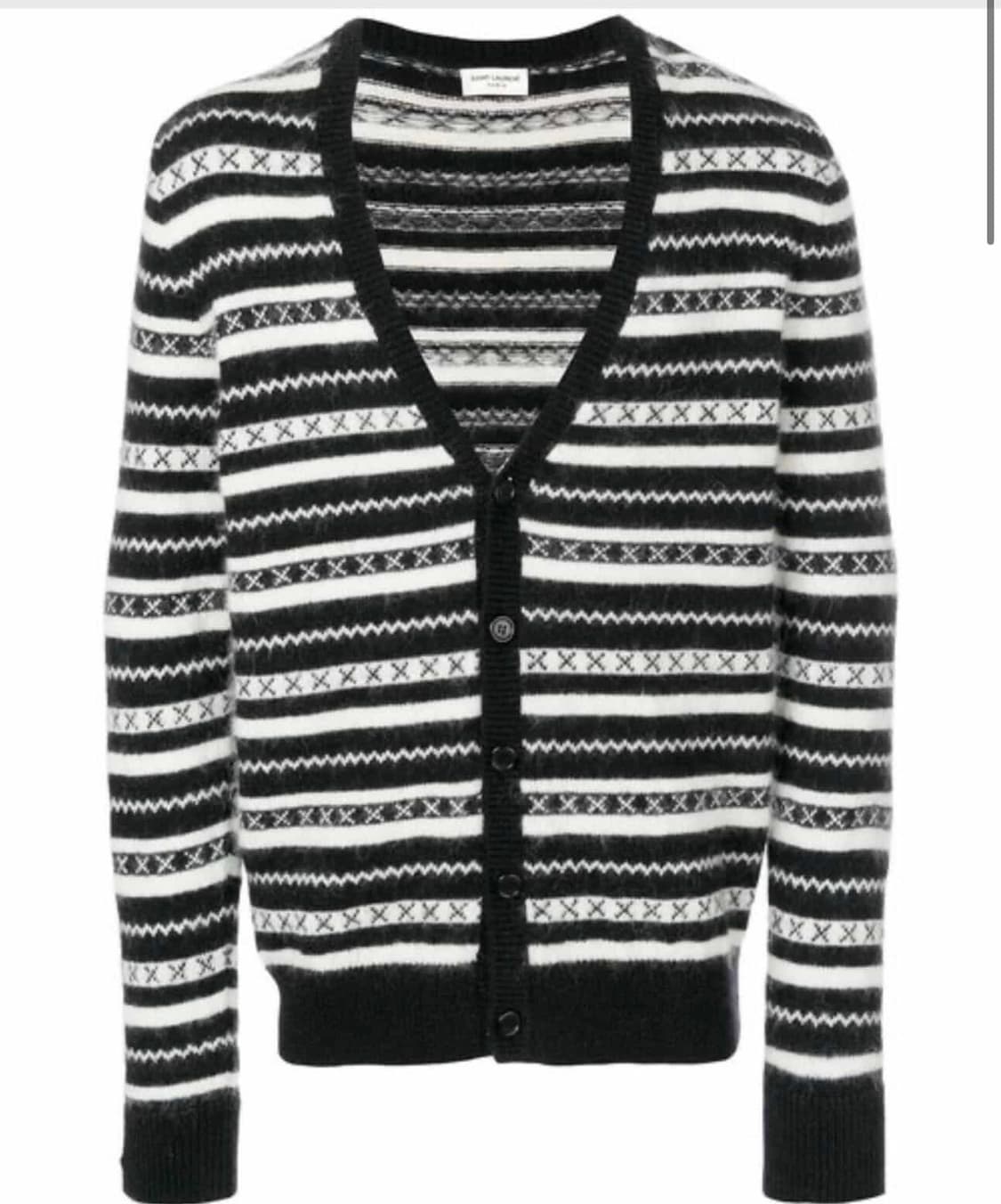 생로랑 모헤어 가디건 상품이미지1