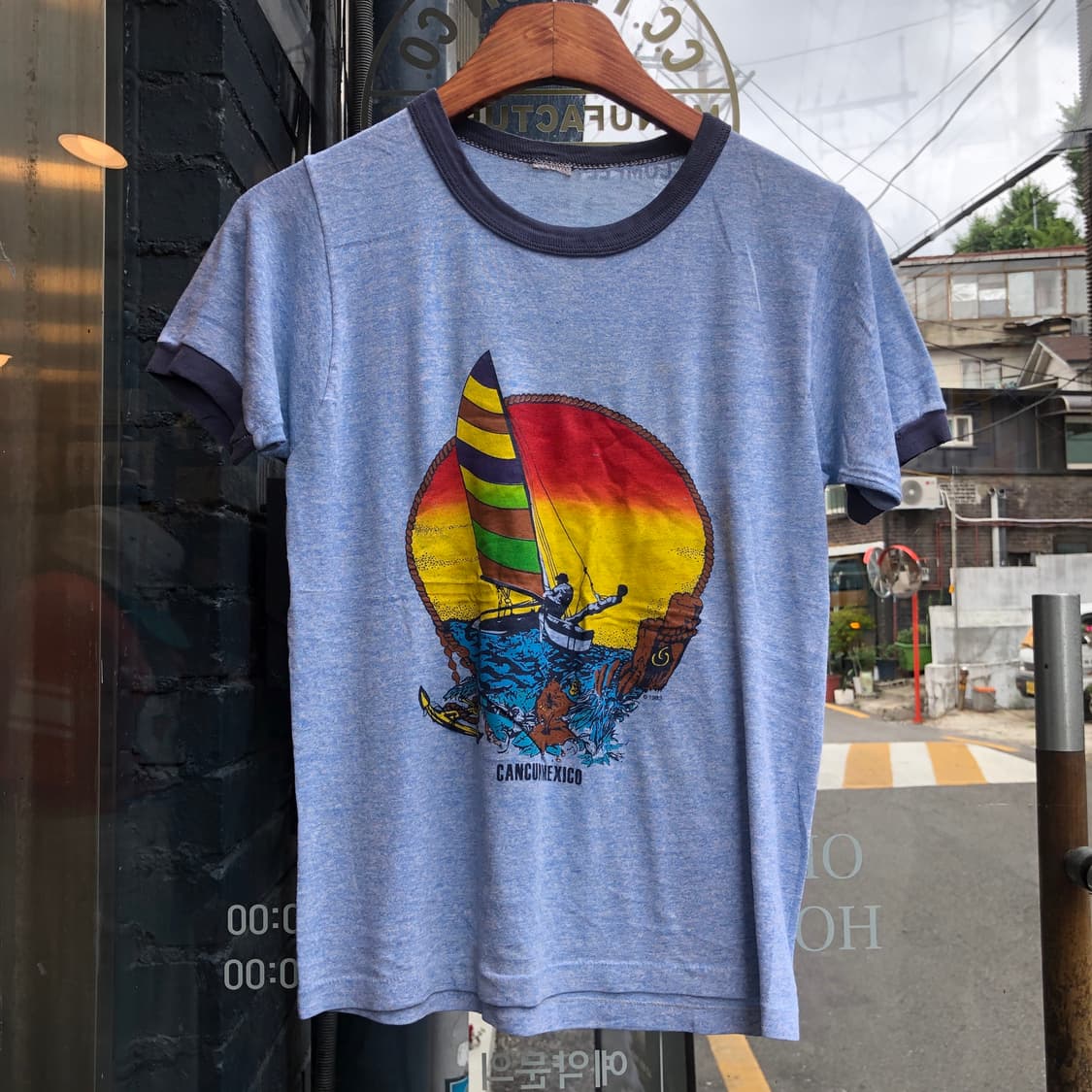 70s~90s Ringer T-shirt-S 상품이미지1