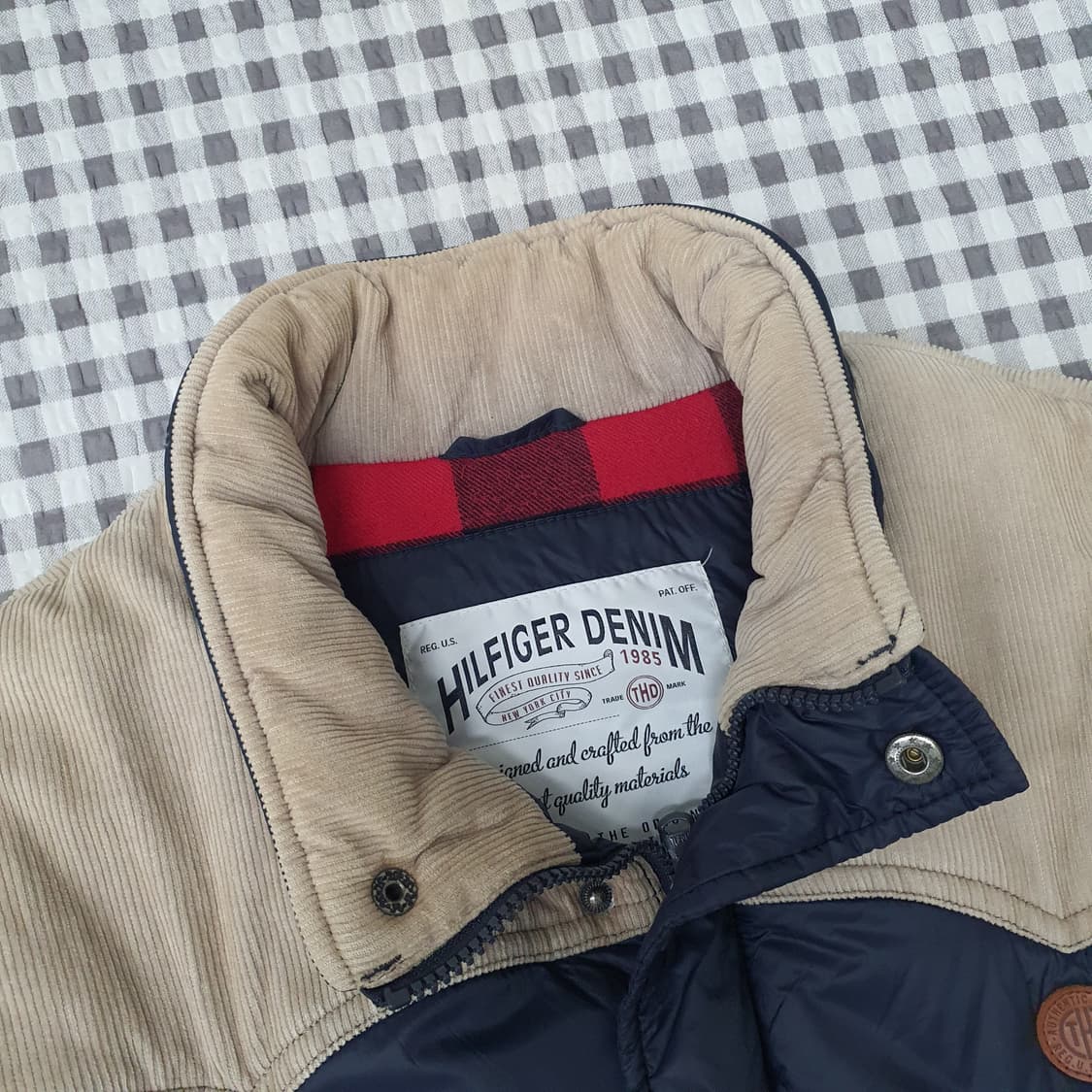 타미힐피거 숏 패딩 남자90~95 상품이미지2