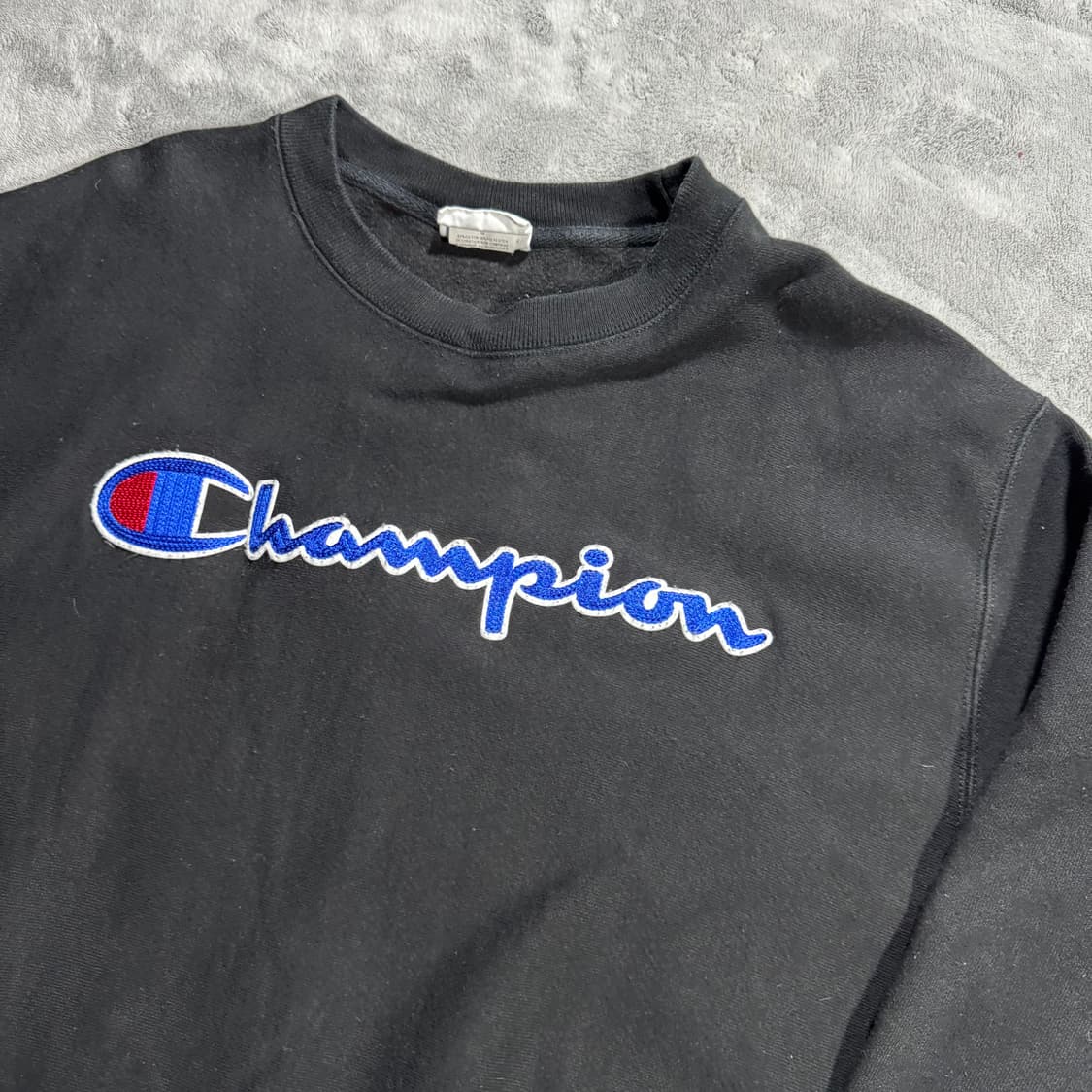 챔피온 리버스웨이브 자수로고 맨투맨 상품이미지2