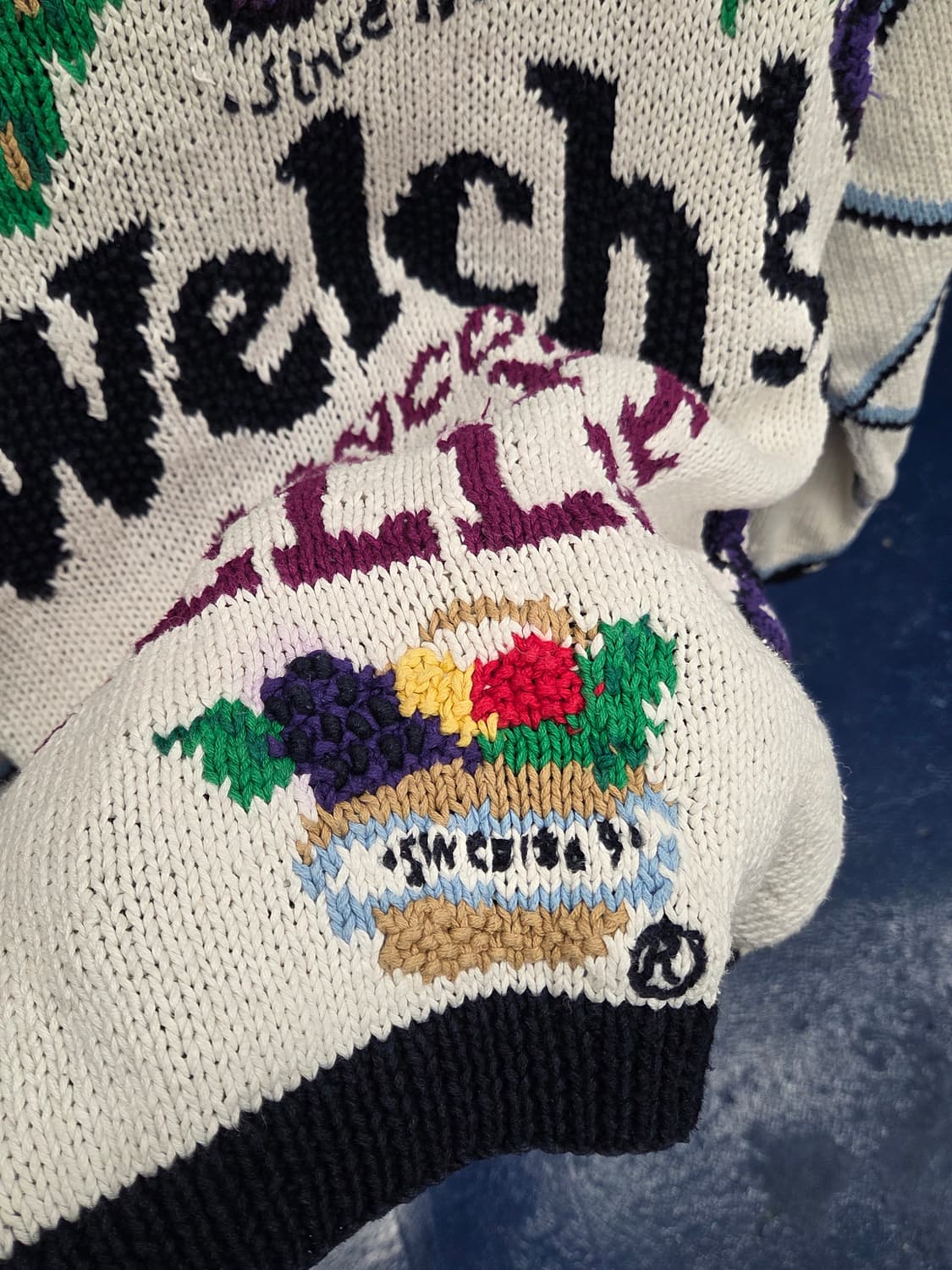 2000s Welchs 웰치스 라운드넥 가디건 상품이미지7