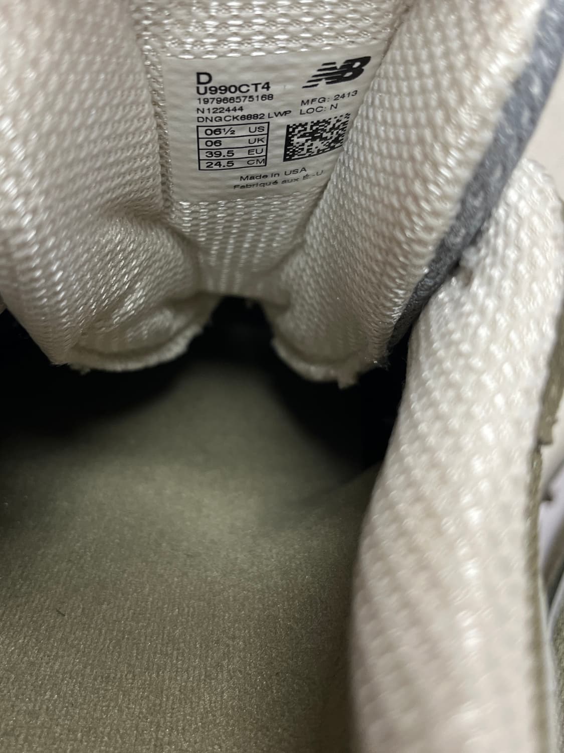 뉴발란스 x 에임레온도르 990v4 상품이미지6