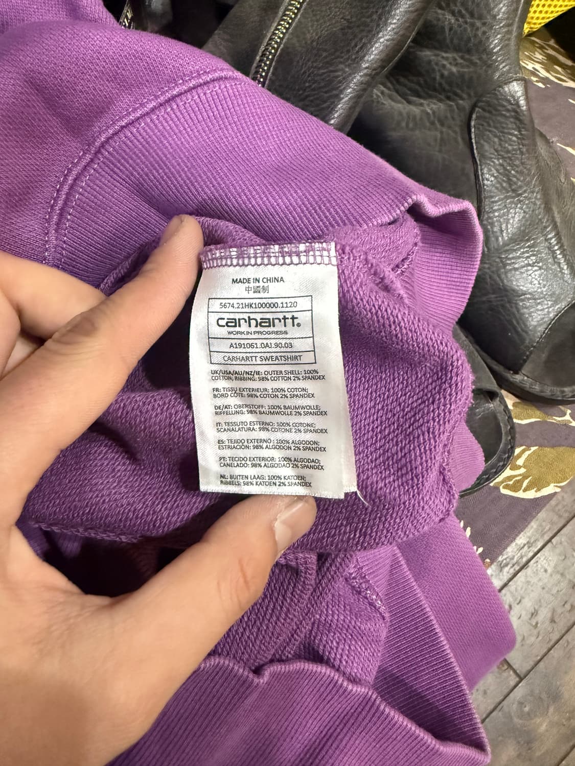 CARHARTT 칼하트 맨투맨 상품이미지4