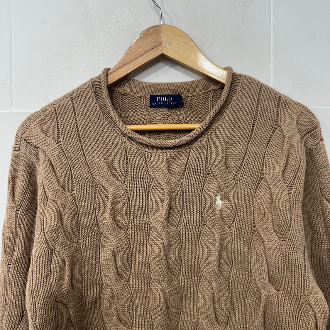 폴로 랄포로렌 코튼 케이블 니트 상품이미지2
