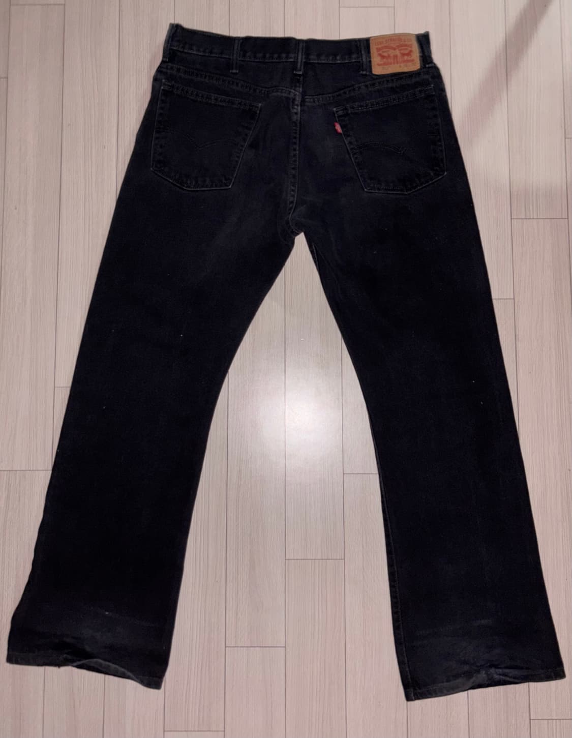 리바이스 517 블랙 부츠컷 플레이어진 상품이미지4