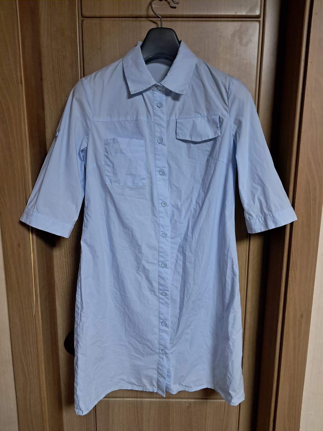 노브랜드 롱 블라우스 L 상품이미지1