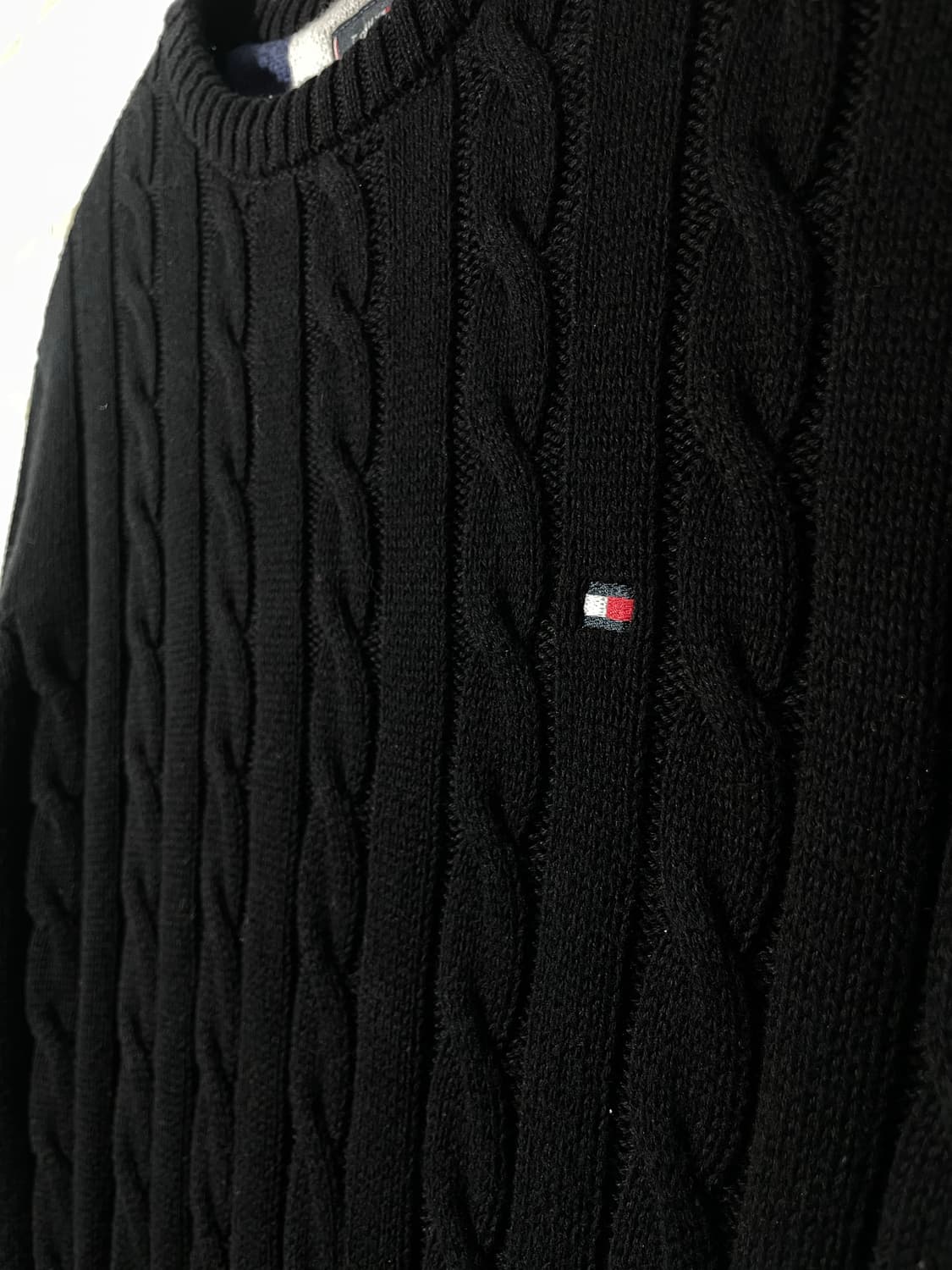 타미힐피거 슬림핏 케이블 니트 상품이미지6