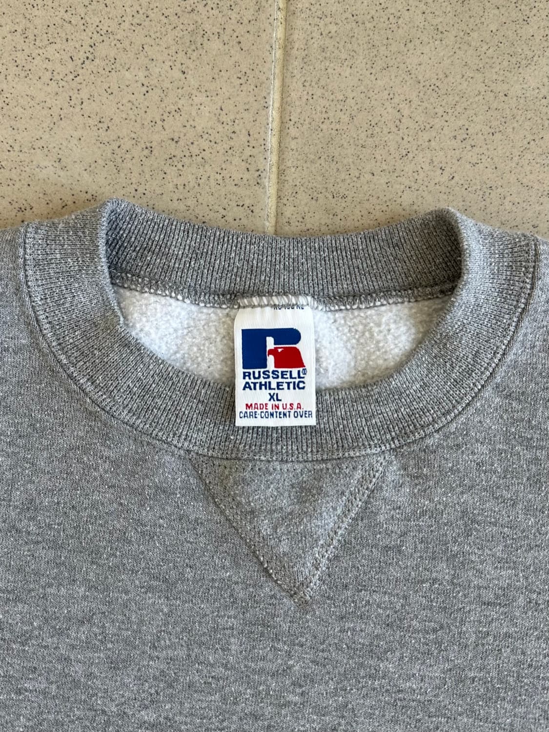 90s 빈티지 러셀 스웻셔츠 그레이 XL USA 상품이미지5