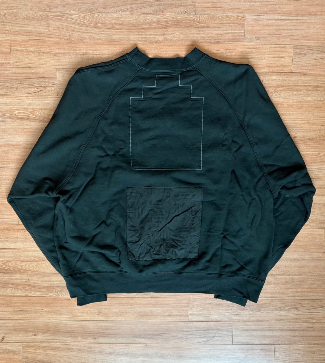 [XL] 카브엠트 오버다이드 래글런 파이핑 스웻셔츠 상품이미지5