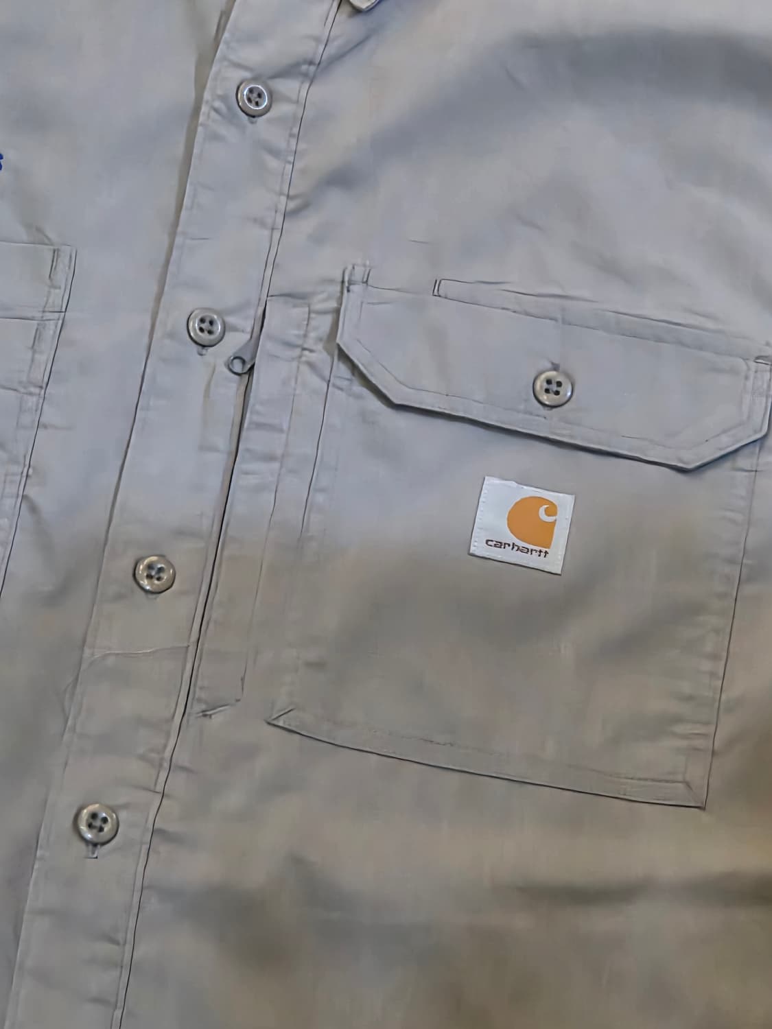 Carhartt 칼하트 그레이 반팔셔츠 상품이미지2