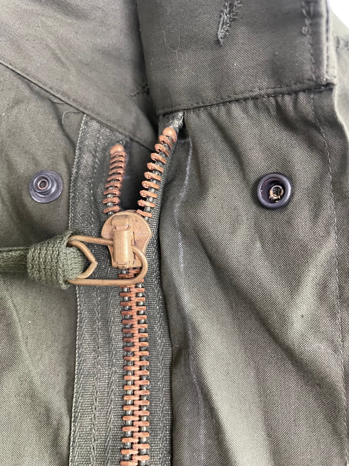 m65피쉬테일 og 데드스탁 미사용 새상품 S 외피 개파카 상품이미지3