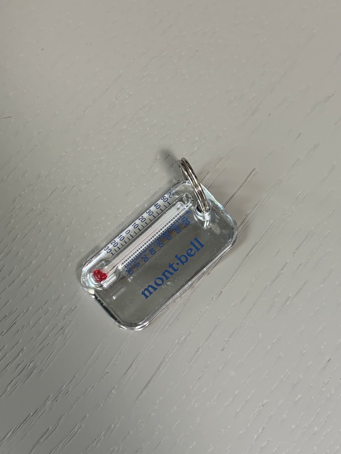 몽벨 미러 온도계 키링 상품이미지1