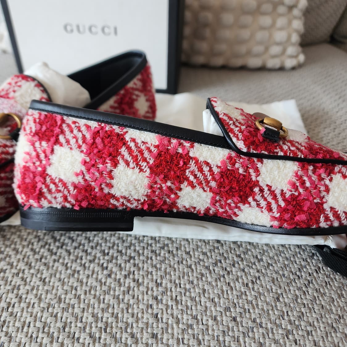 미사용품 구찌 조르단 조던 로퍼 38사이즈 ( 240 ) 상품이미지9