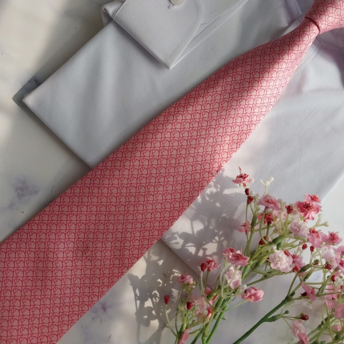 살바토레 페라가모 물고기 모티브 넥타이 9.5cm A등급 K2427
 상품이미지4