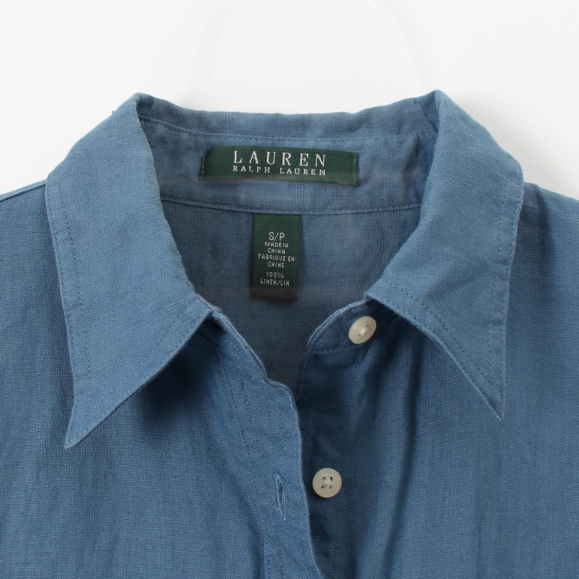 랄프로렌 Ralph Lauren 린넨 롤업 버튼 포켓 블라우스 셔츠 상품이미지6