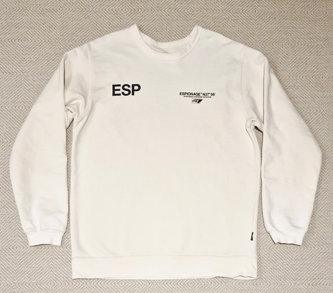 에스피오나지 피그먼트 스웻셔츠 XL  상품이미지3