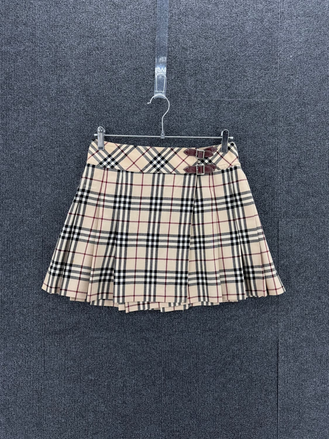 노바체크 랩스커트 상품이미지1