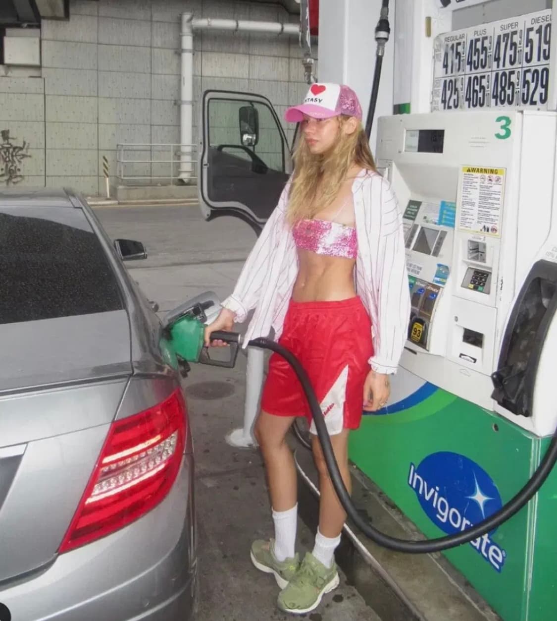 유즈드 퓨처 새틴 쇼츠 새상품 남여 상품이미지4