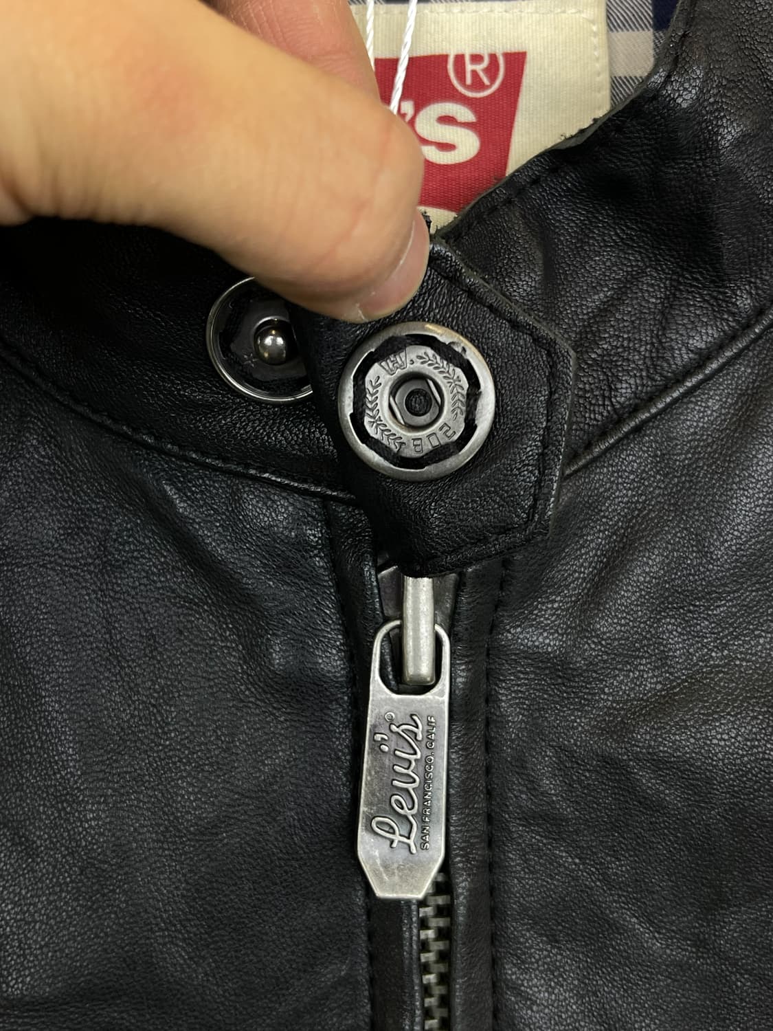 리바이스 투포켓 램 레더 자켓 상품이미지4