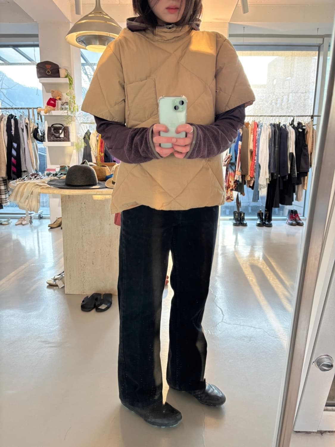 A.Blue Garments(Aspesi) Quilted Jacket 상품이미지1