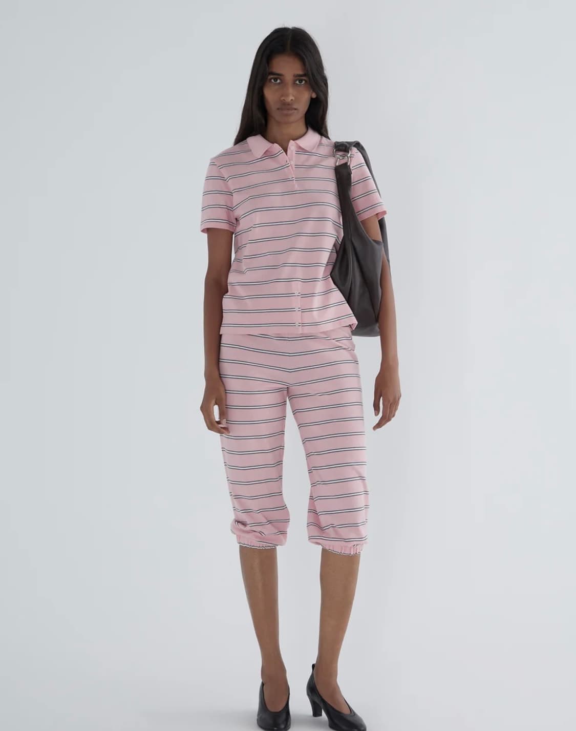 [XS,S]팔로마울 Mauri 스트라이프 팬츠/핑크 상품이미지1