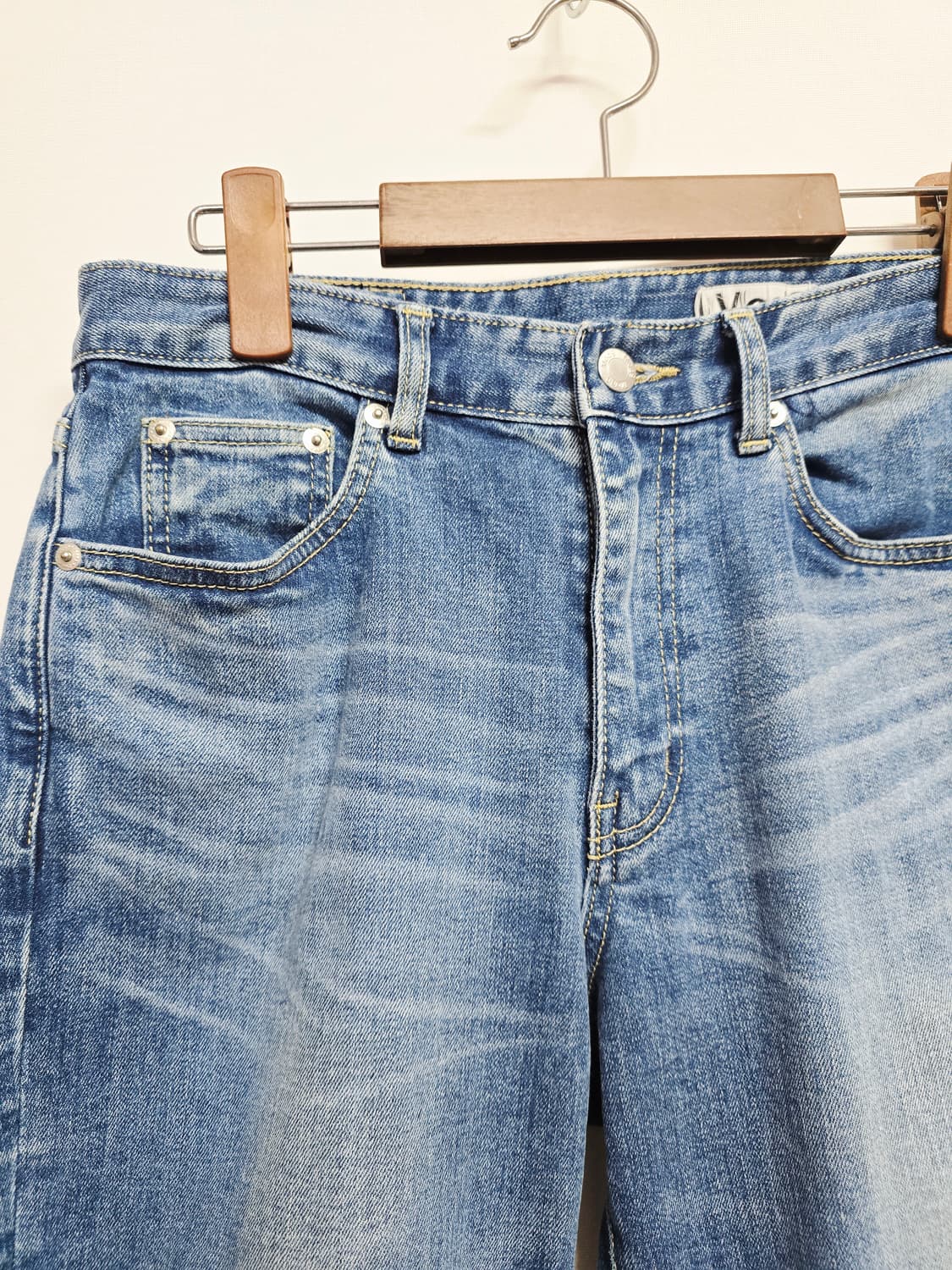 모드나인 워싱 데님 청바지31 상품이미지2