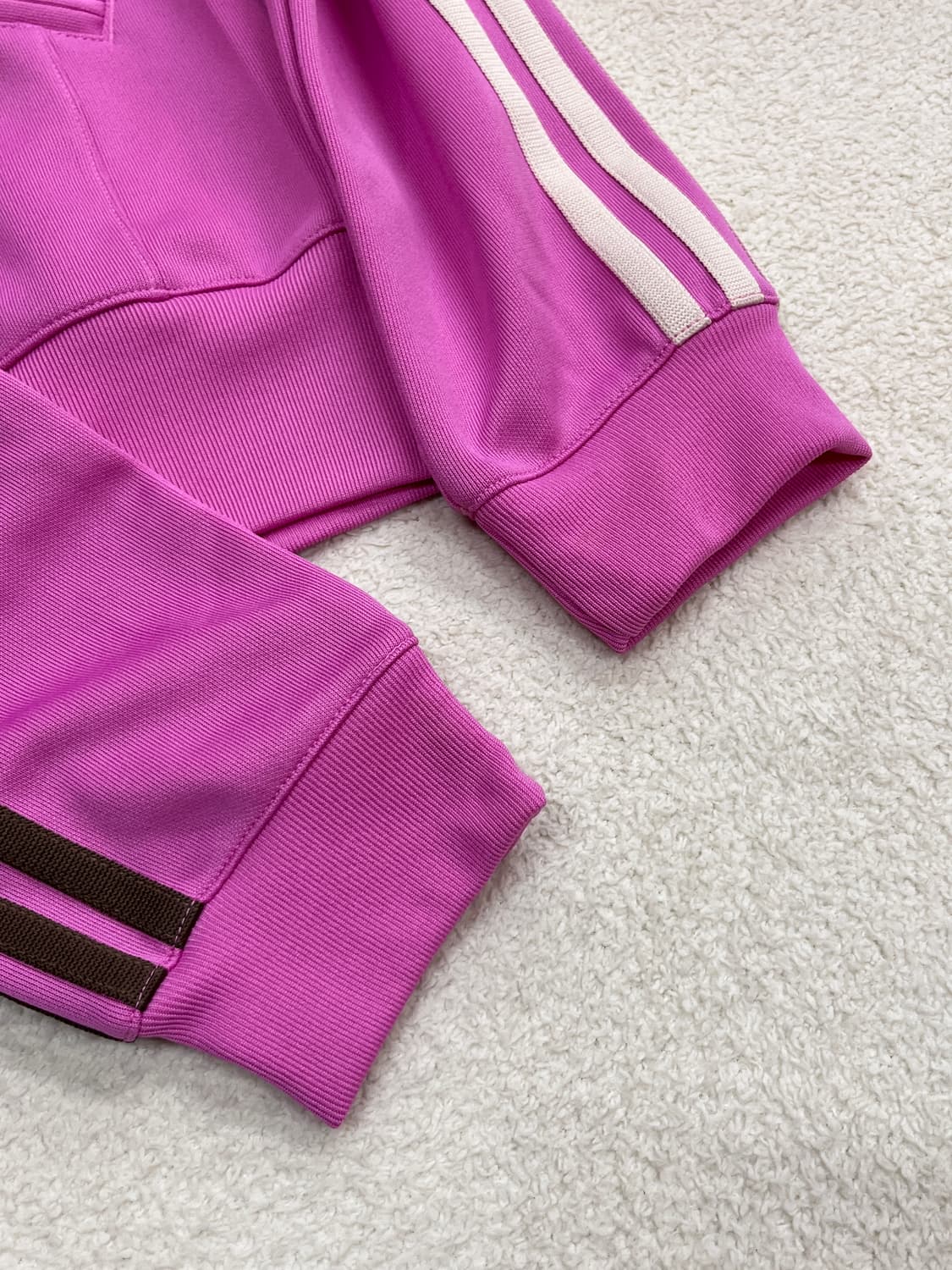 00s ADIDAS 아디다스 파이어버드 트랙탑 핑크&브라운 상품이미지10