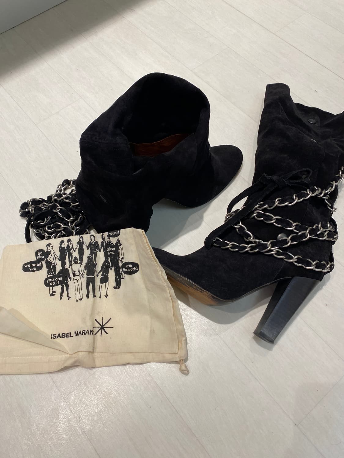 이자벨 마랑 컬렉션 부츠 39 초 레어 상품이미지8