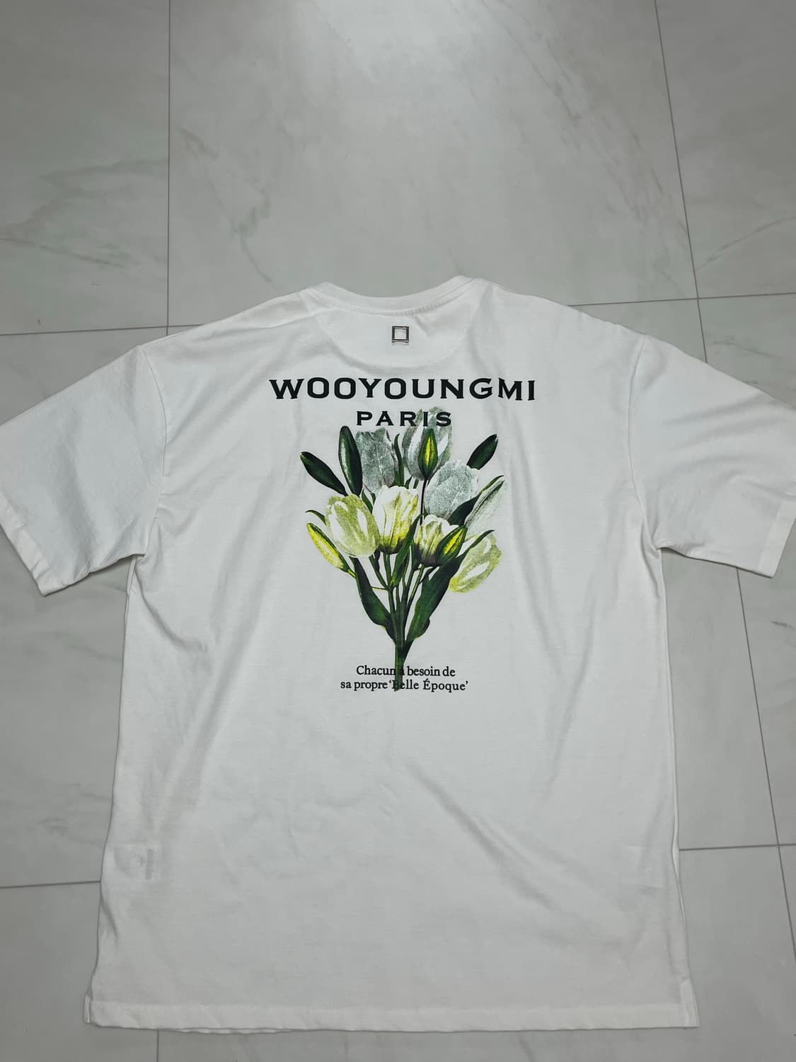 우영미 플라워 반팔 상품이미지1