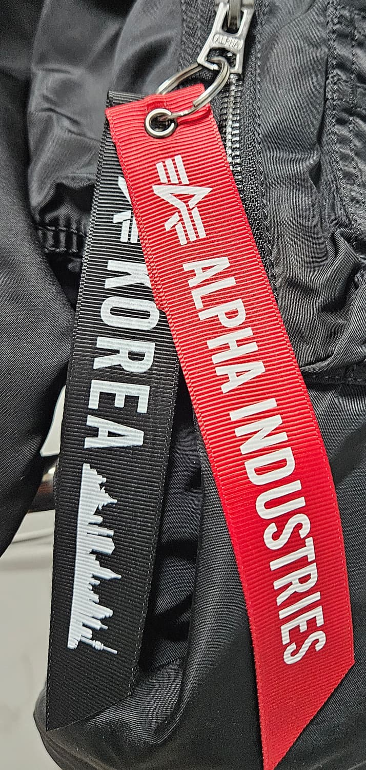 (사이즈 S) 알파인더스트리 MA-1 플라이트 자켓 블랙(건메탈라이닝) 상품이미지9