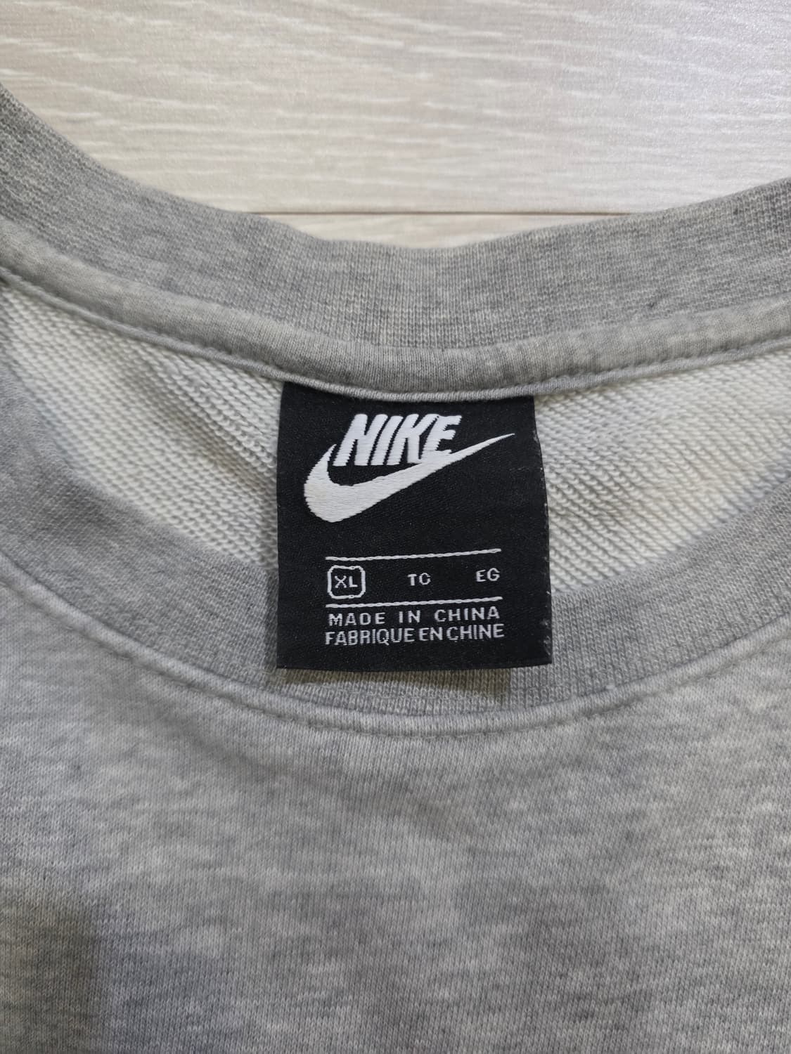 나이키 회색 맨투맨 XL 정품 상품이미지4