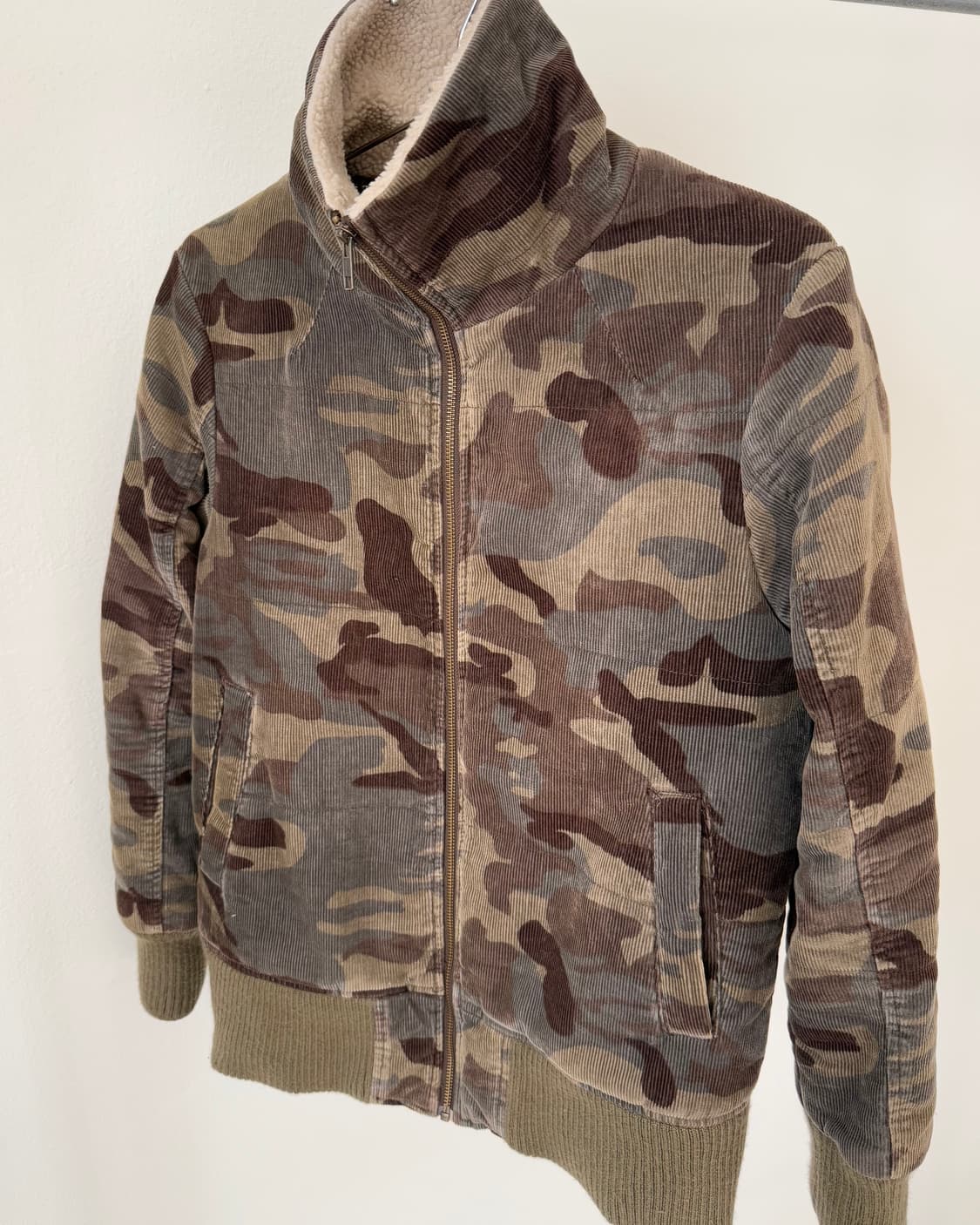 빈티지 카모 자켓 상품이미지5