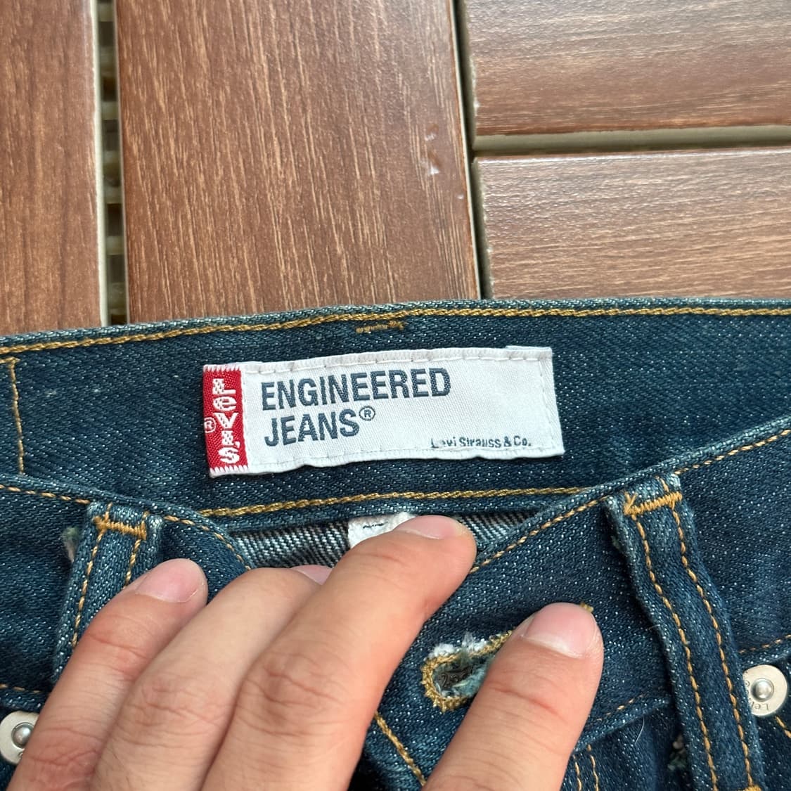 00’s Levi’s engineered jeans denim  상품이미지7